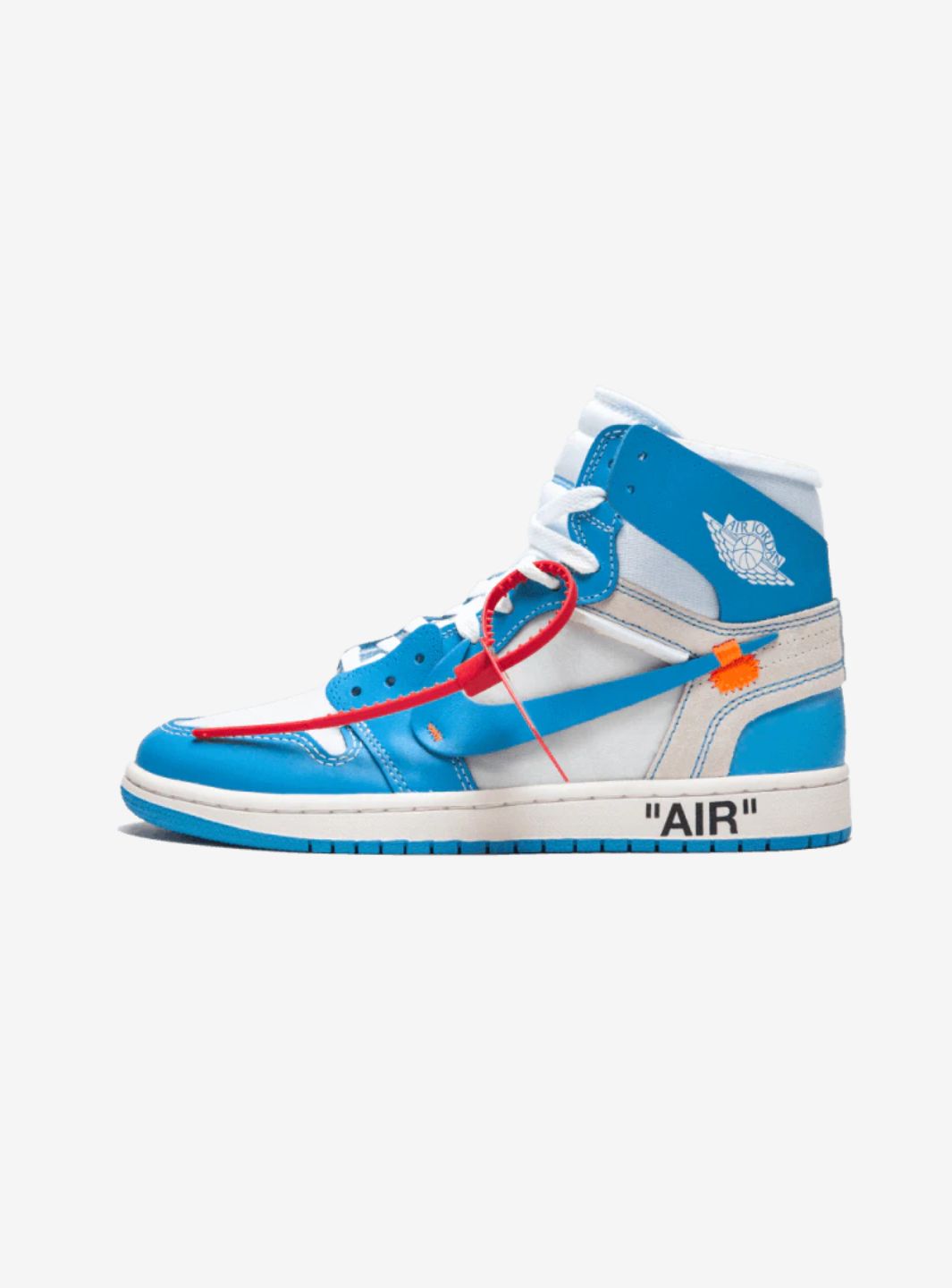 Air Jordan 1 Retro High Off White University Blue AQ0818 148 ResellZone