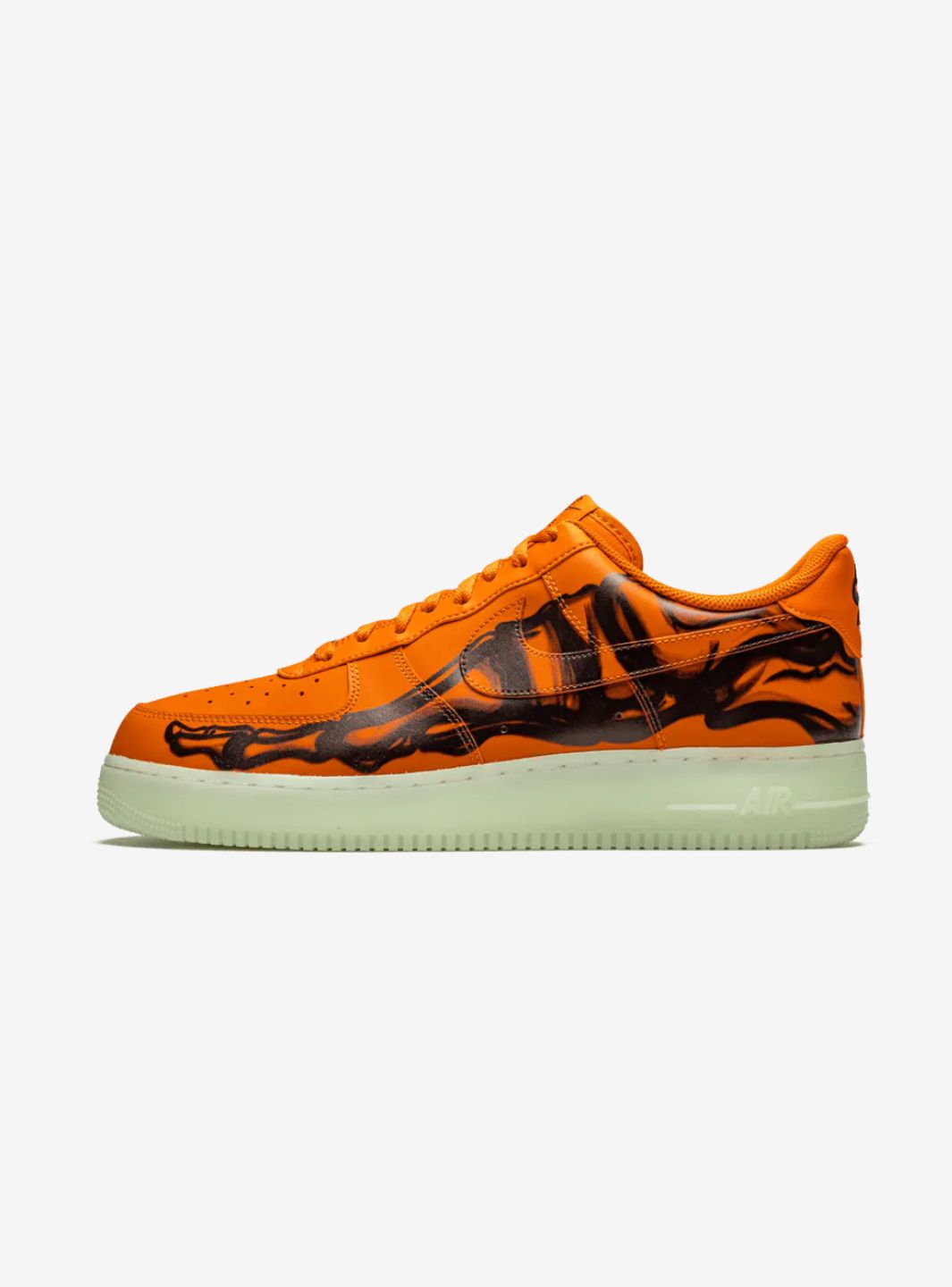 Nike Air Force 1 Low Orange Skeleton Halloween (2020) - CU8067-800 ...