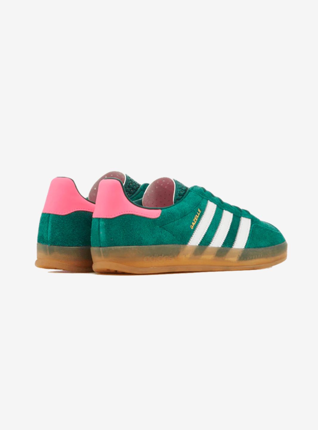 Adidas Gazelle Indoor Collegiate Green Lucid Pink - IG5929 | ResellZone