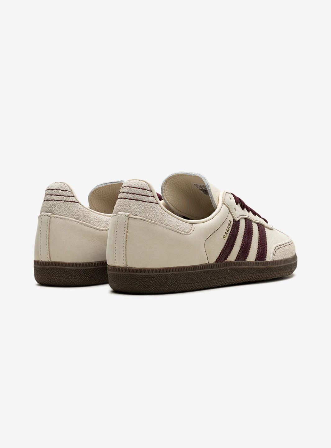 Adidas Samba OG Wonder White Maroon - IG1987 | ResellZone