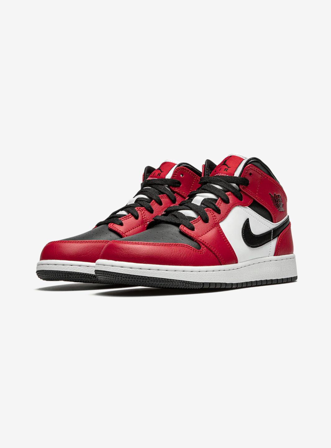 Air Jordan 1 Mid Chicago Black Toe - 554725-069 | ResellZone