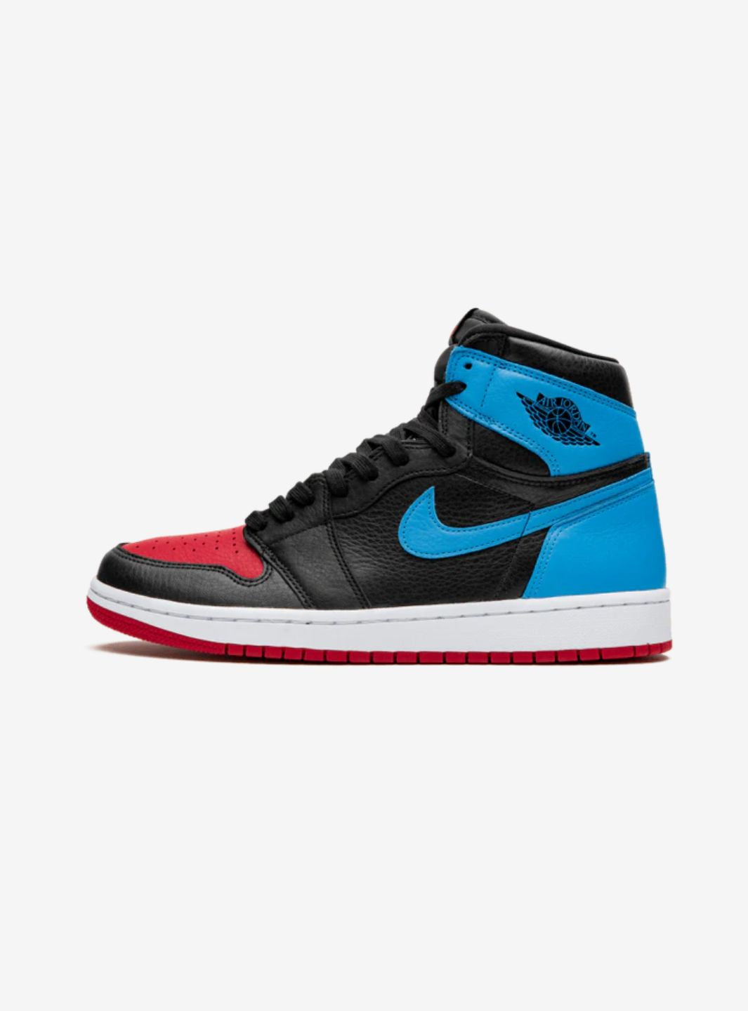 Air jordan 1 retro high og black blue red online