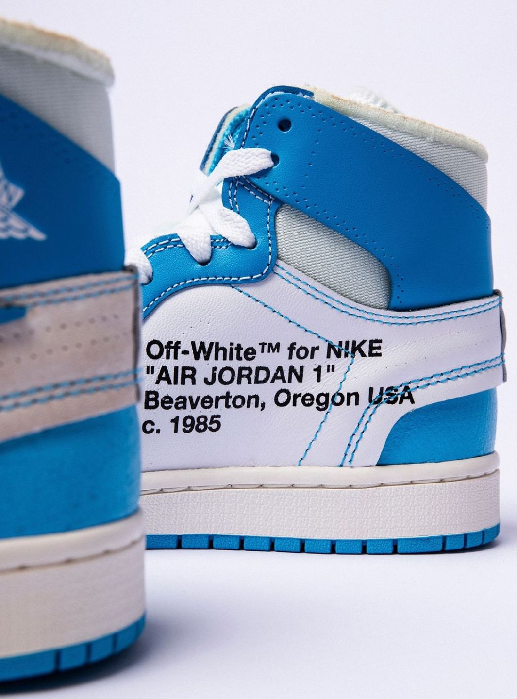 Air Jordan 1 Retro High Off-White University Blue - AQ0818-148 | ResellZone