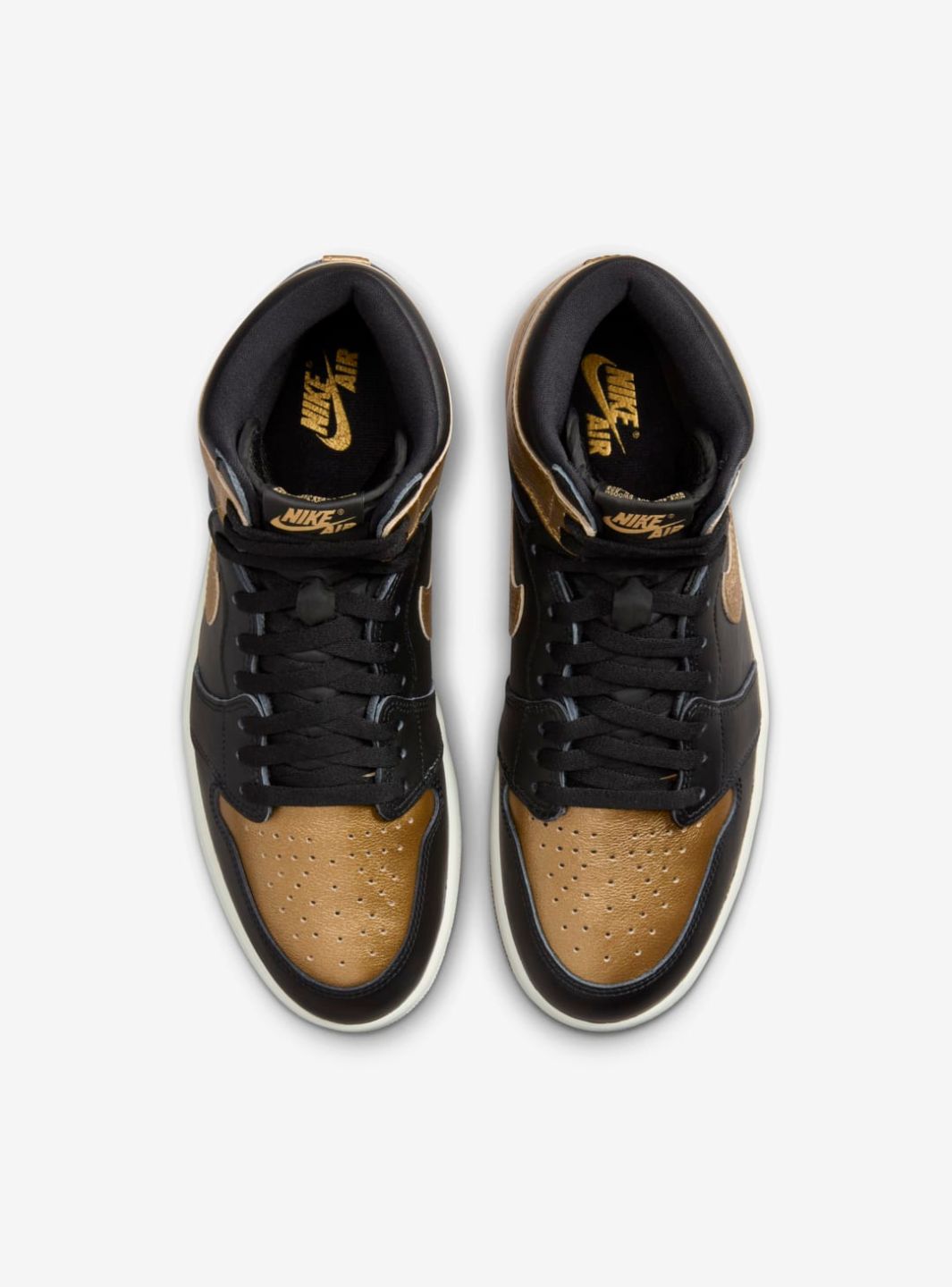 Air Jordan 1 Retro High OG Black Metallic Gold - DZ5485-071 | ResellZone