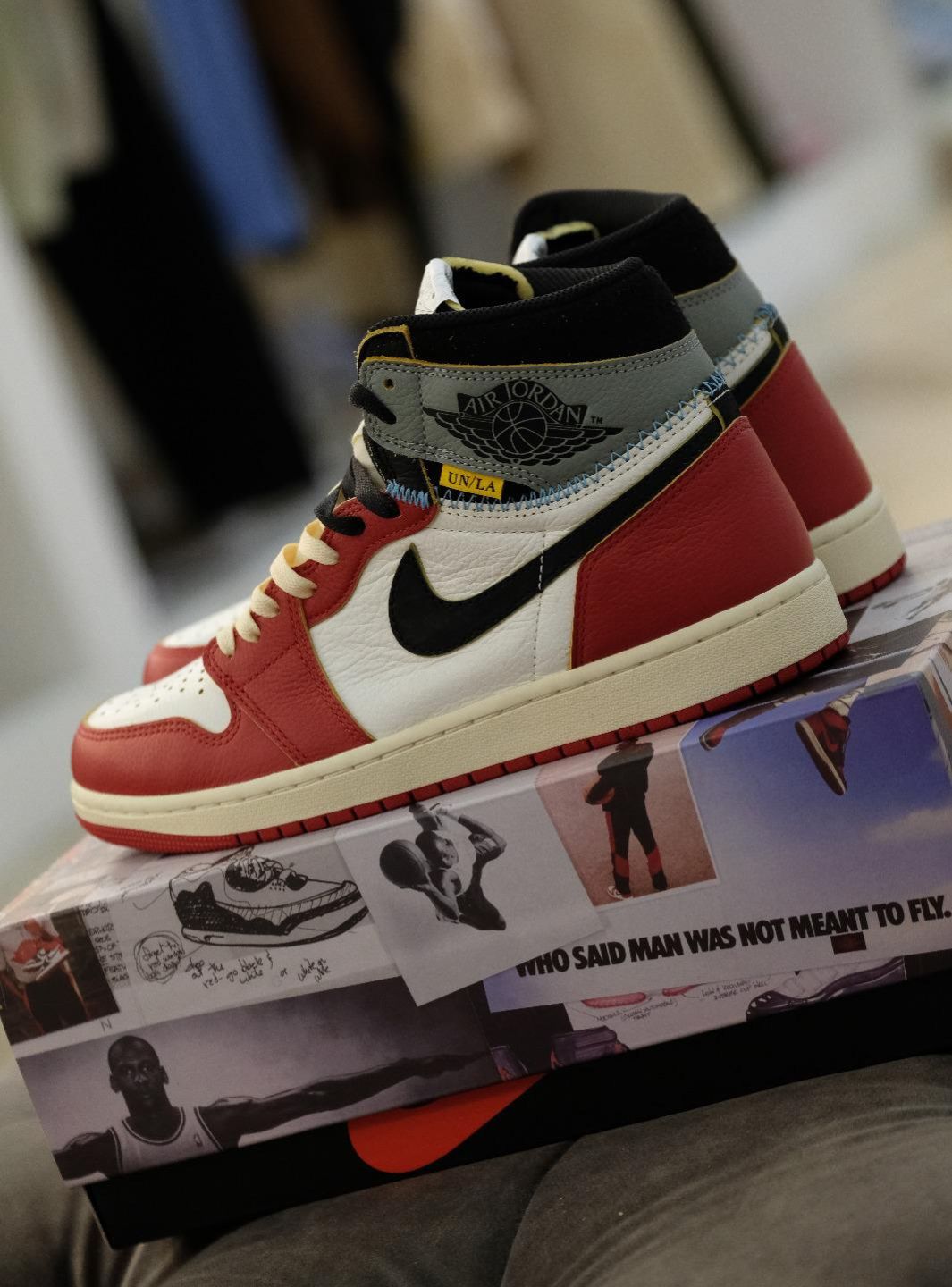 Air Jordan 1 Retro High OG SP Union LA Chicago Shadow - HV8563-600 | ResellZone