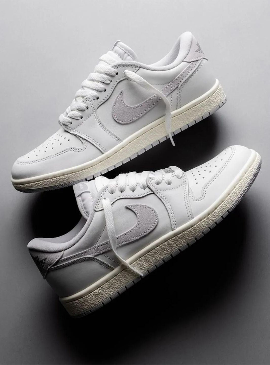 Air jordan 1 retro low grey on sale