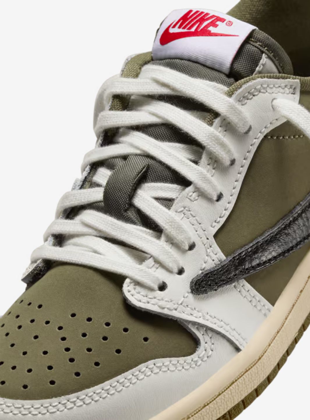 Air Jordan 1 Retro Low OG SP Travis Scott Medium Olive (PS) - DO5442-200 | ResellZone