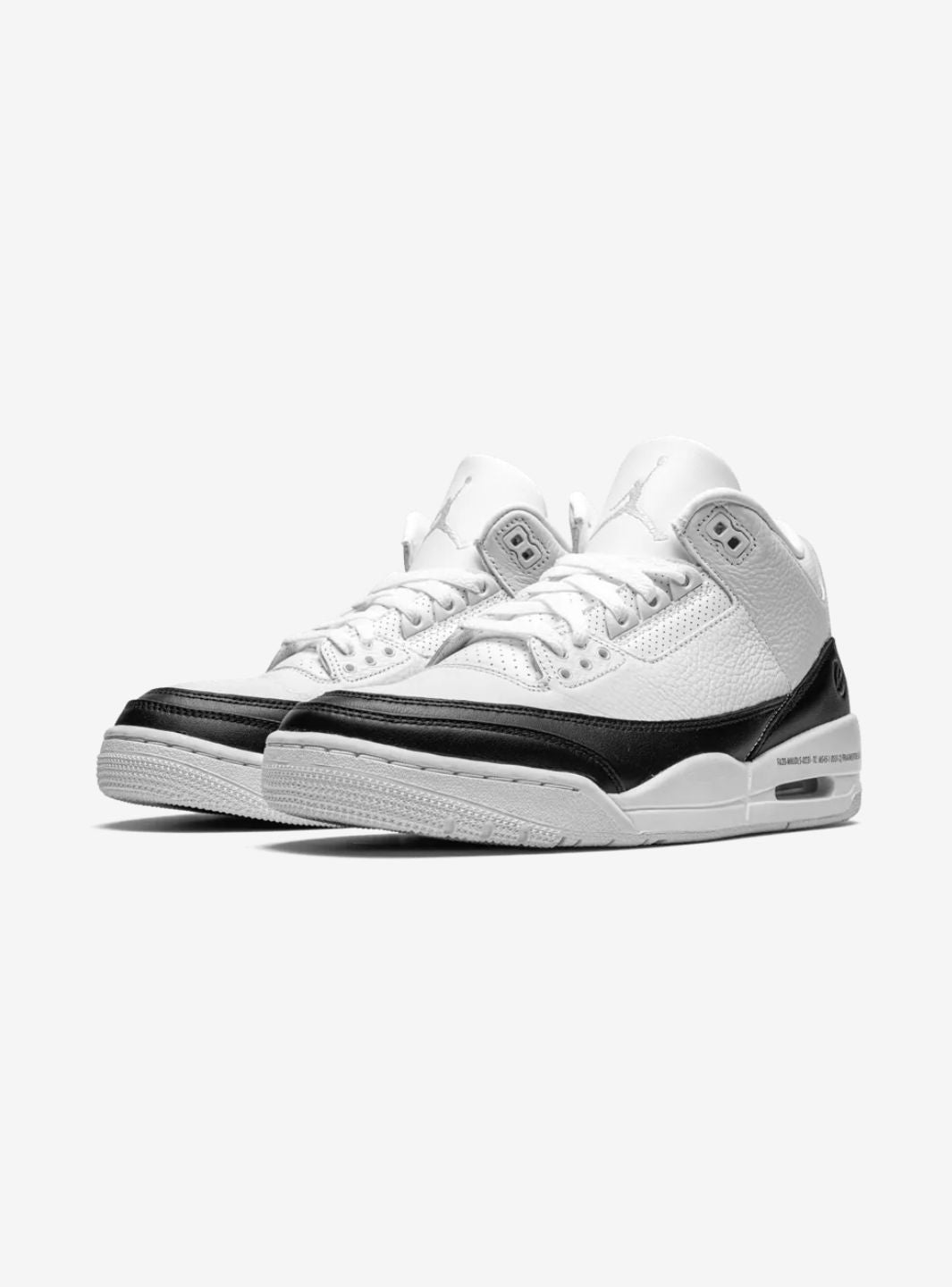 Jordan 3s black fashion and white