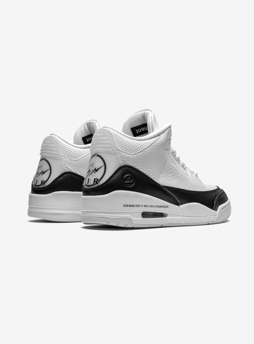 Air Jordan 3 Retro Fragment White Black - DA3595-100 | ResellZone