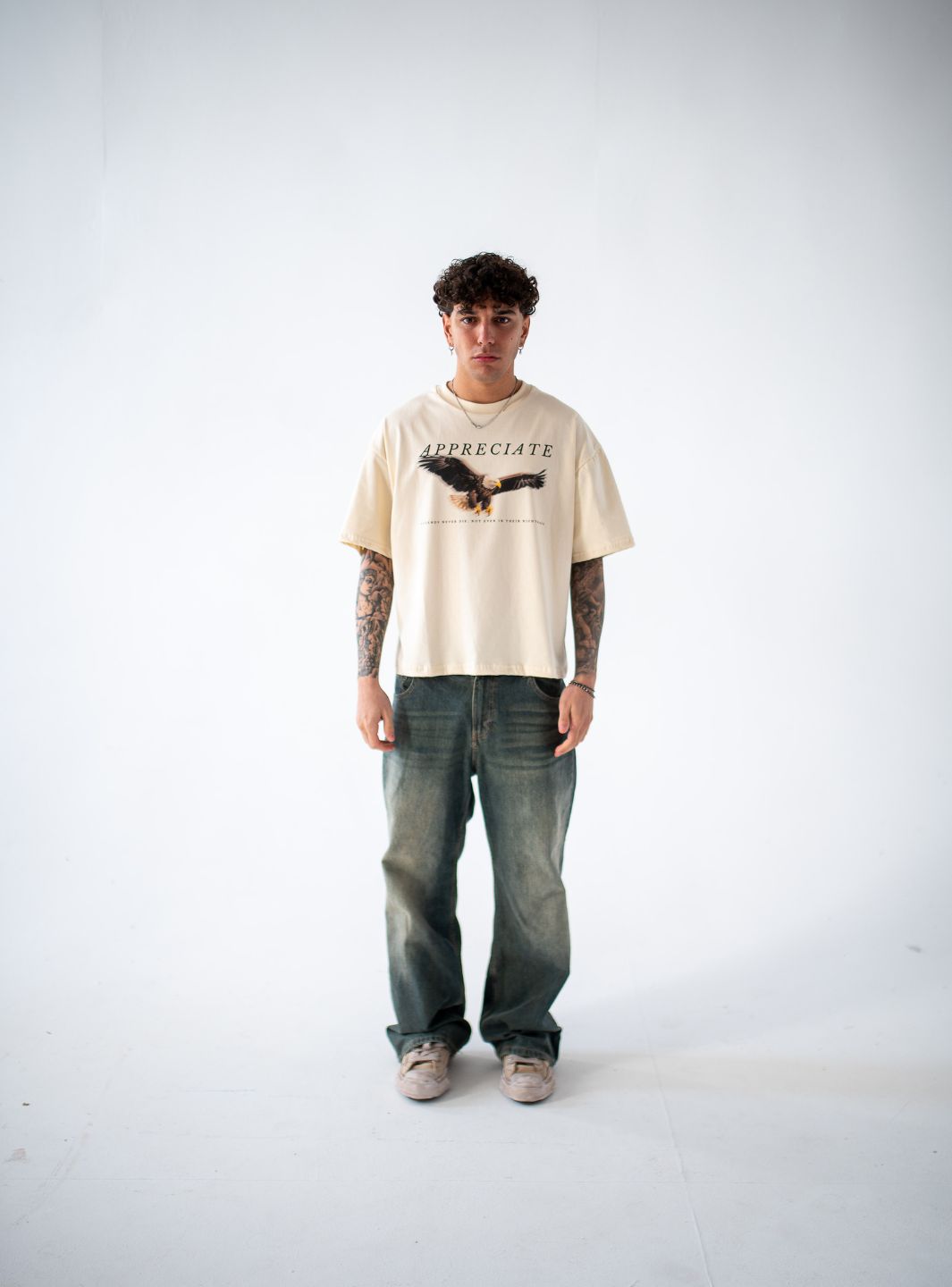 Appreciate Eagle T-Shirt Cream | ResellZone