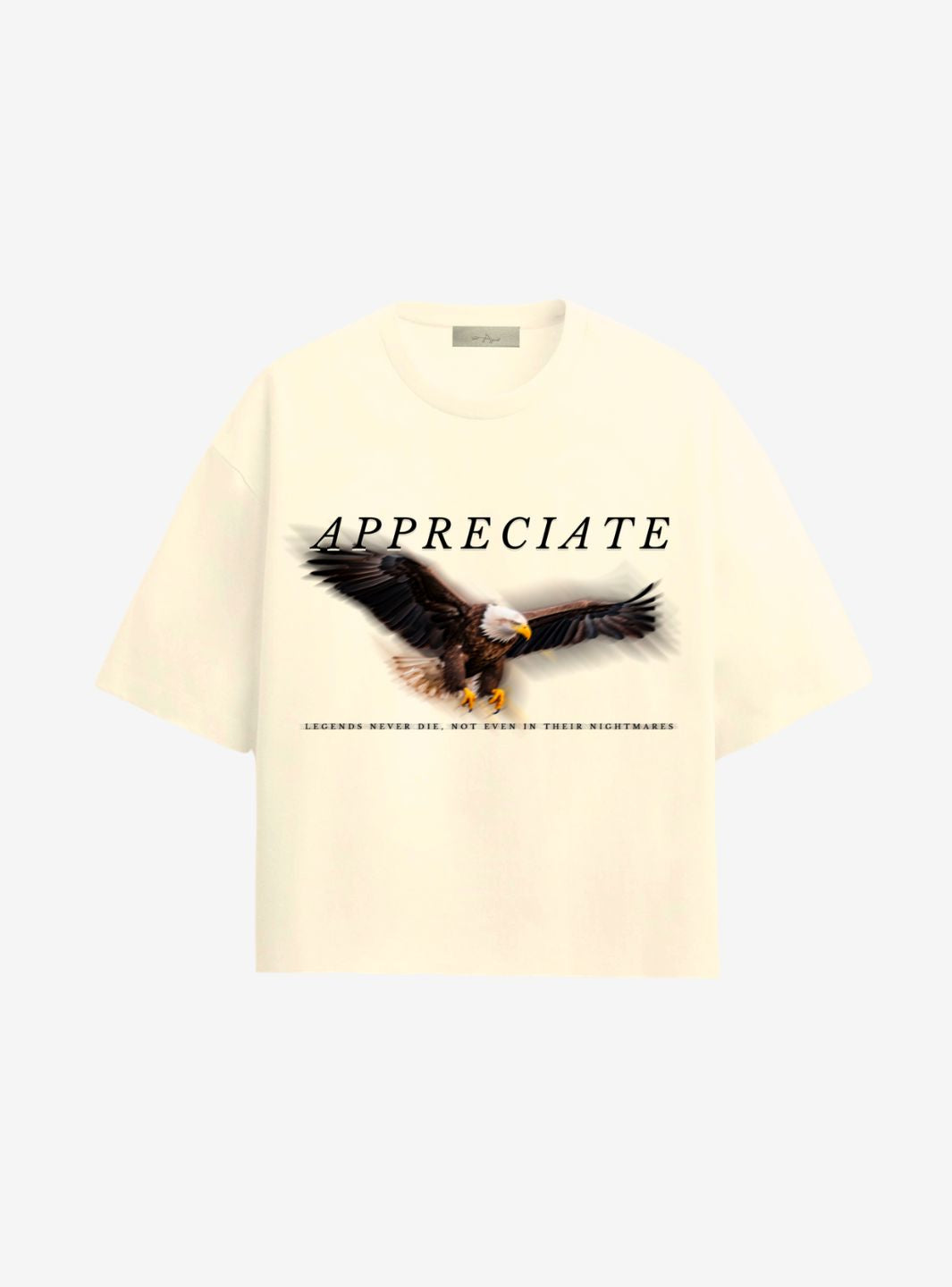 Appreciate Eagle T-Shirt Cream | ResellZone