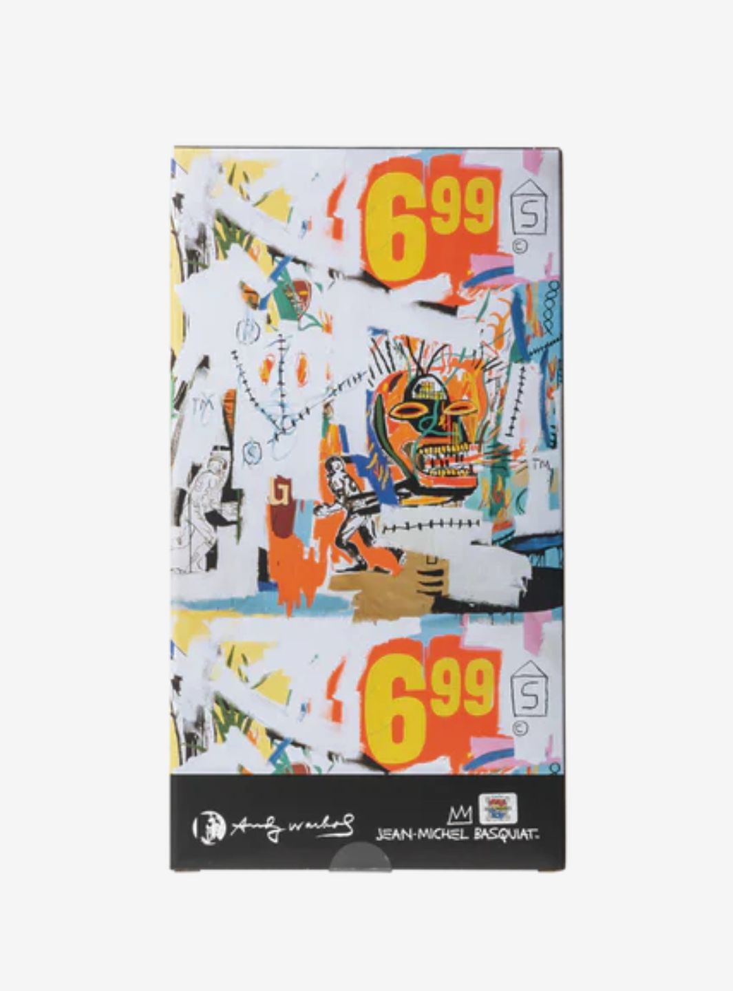 Bearbrick Andy Warhol x Jean-Michel Basquiat #4 400% | ResellZone