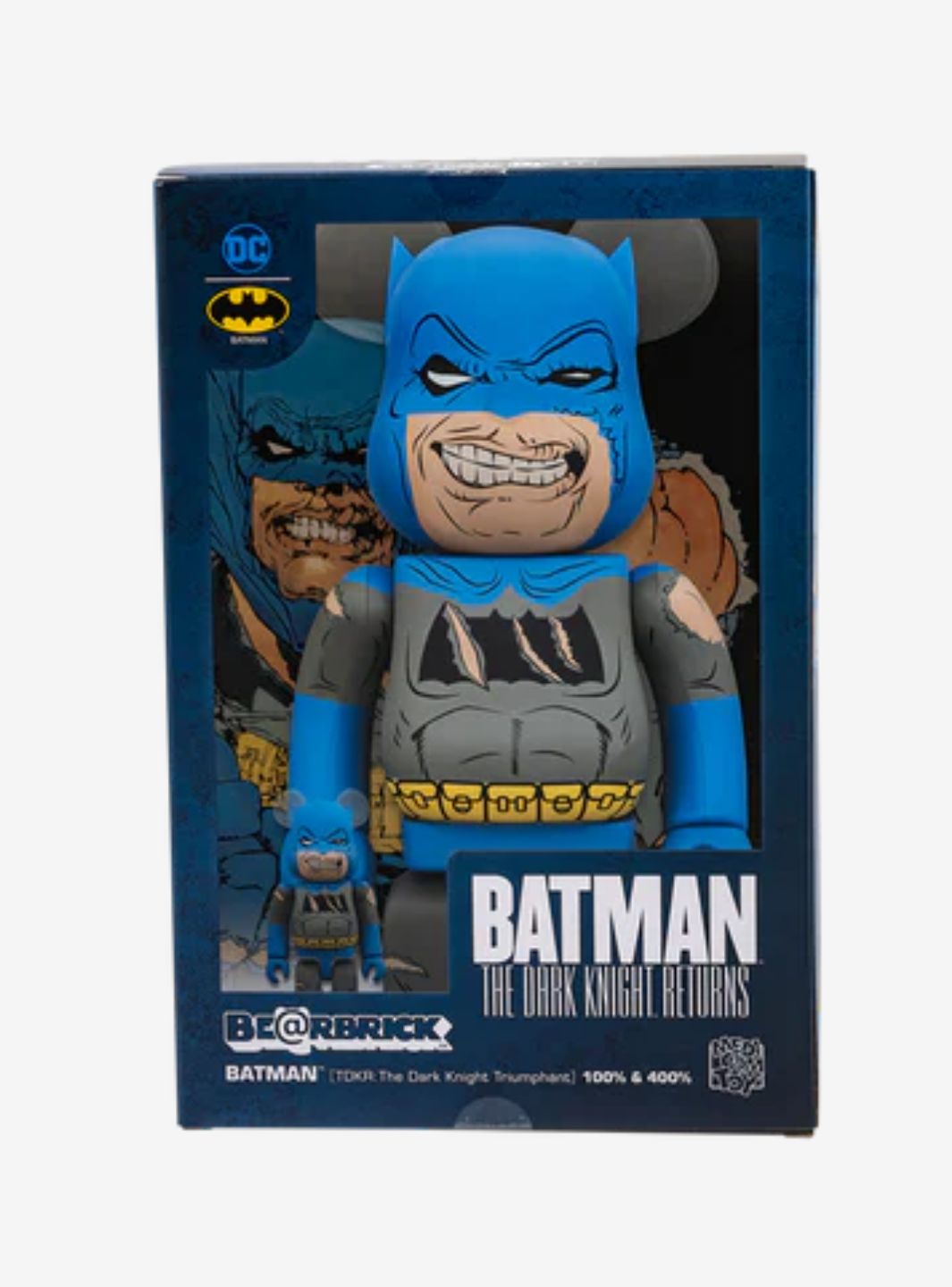 Bearbrick Batman TDKR: The Dark Knight Triumphant 100% & 400% Set | ResellZone