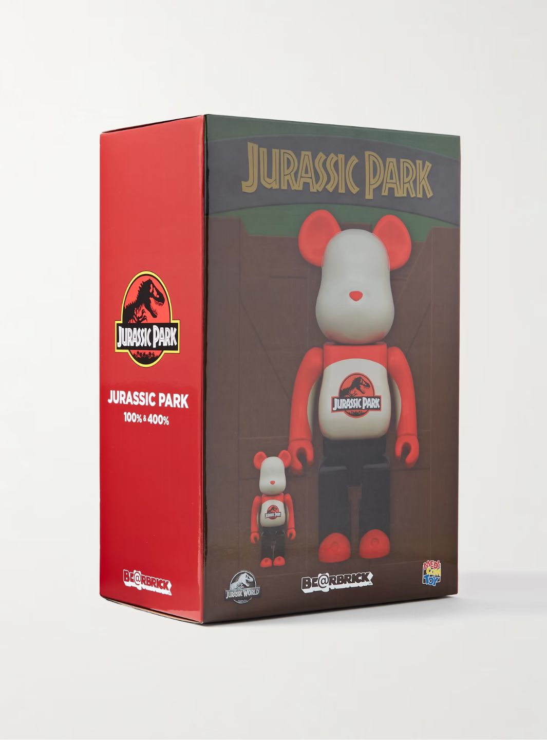 Bearbrick Jurassic Park 100% & 400% Set | ResellZone