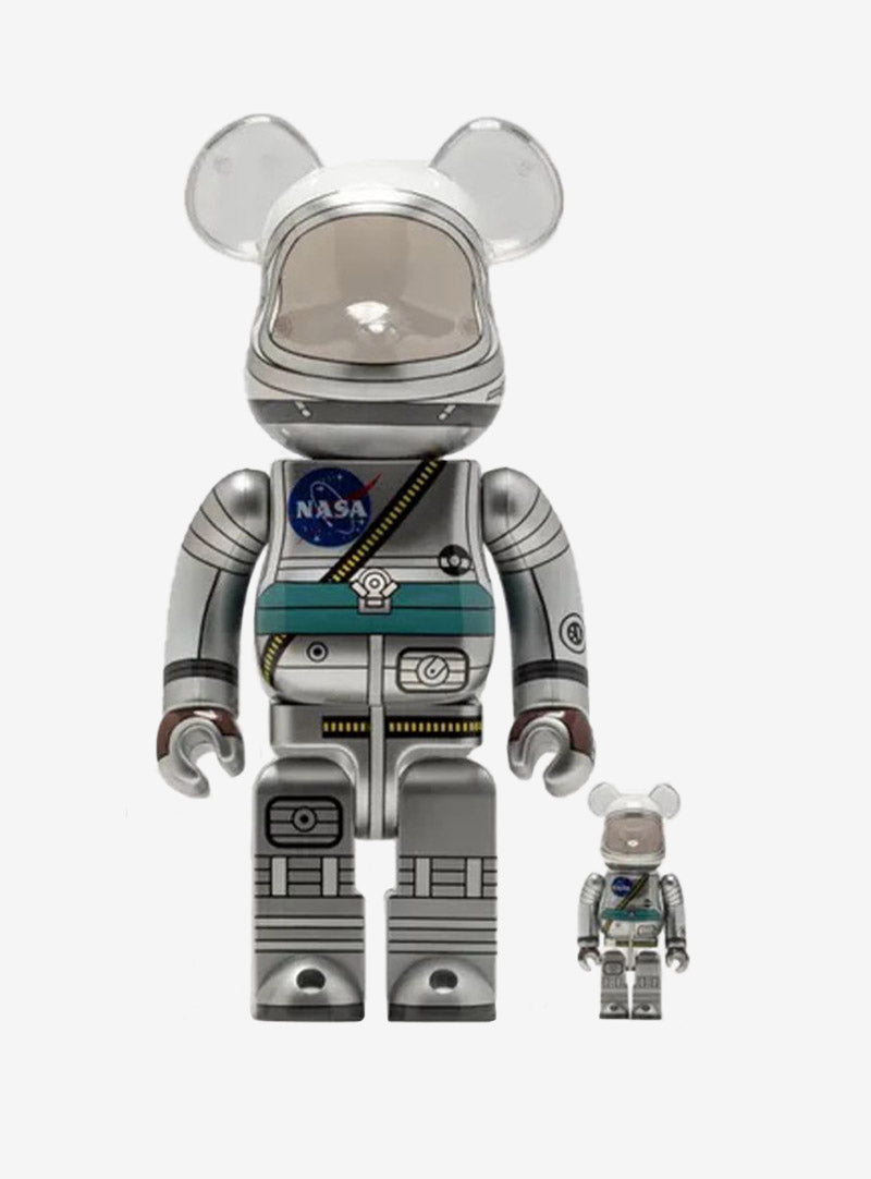 Bearbrick Project Mercury Astronaut 100% & 400% Set | ResellZone