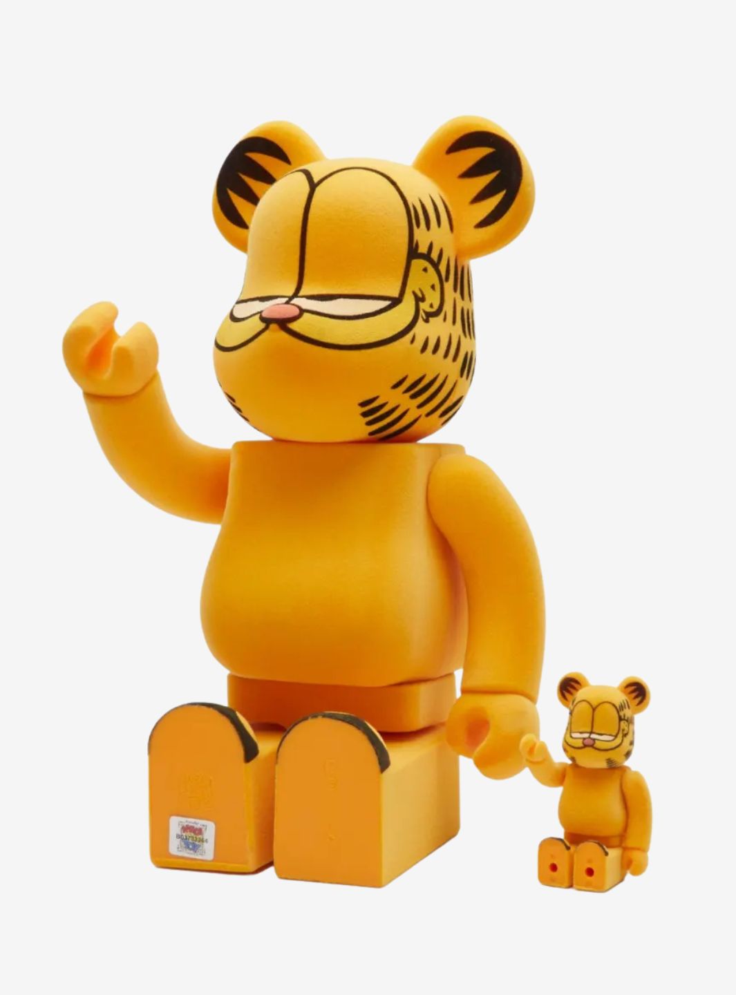 Bearbrick x Garfield Flocky Ver. 100% & 400% Set | ResellZone