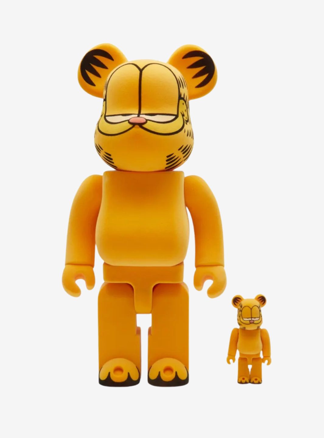 Bearbrick x Garfield Flocky Ver. 100% & 400% Set | ResellZone