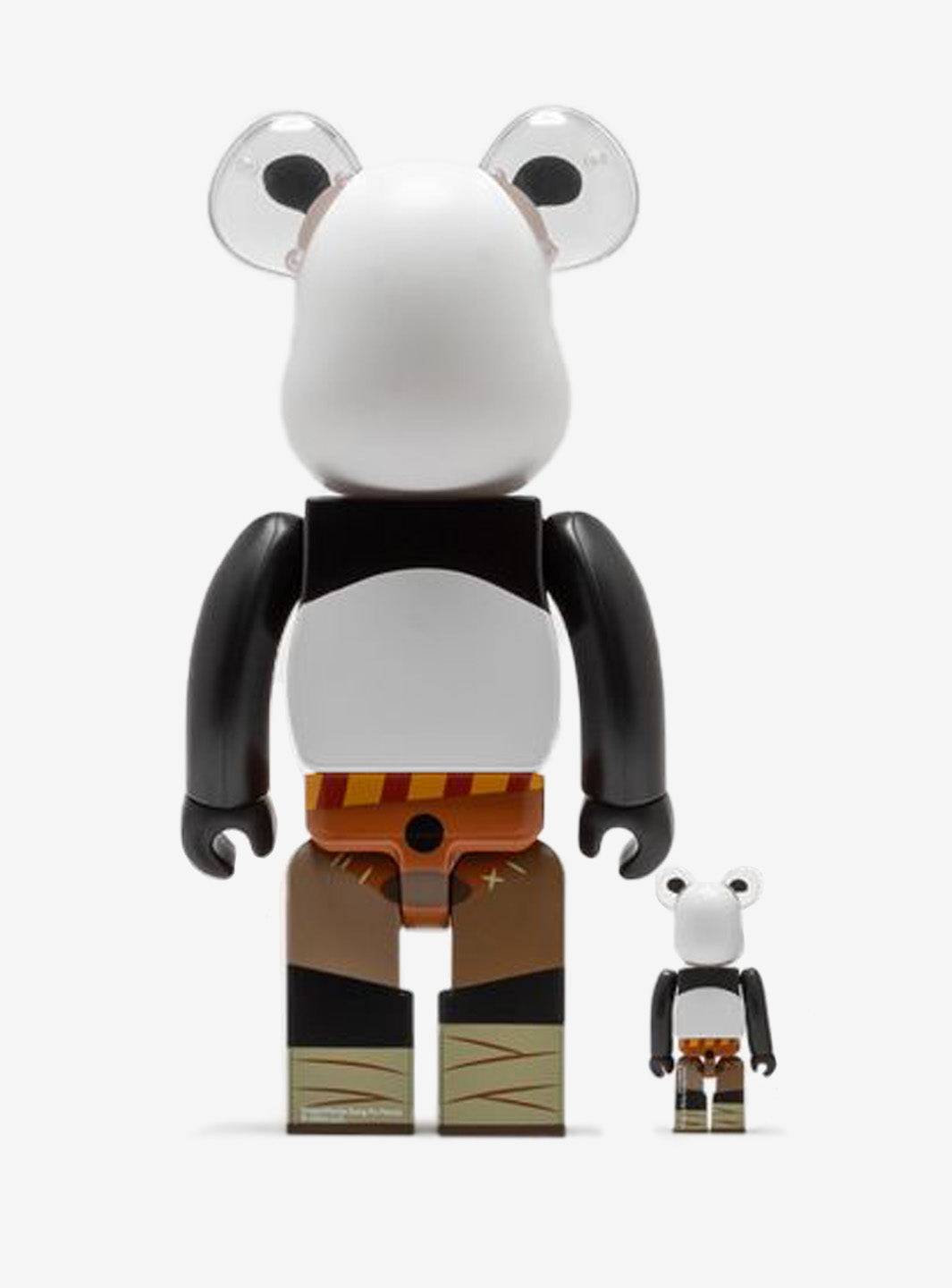 Bearbrick x Kung Fu Panda 100% & 400% Set | ResellZone