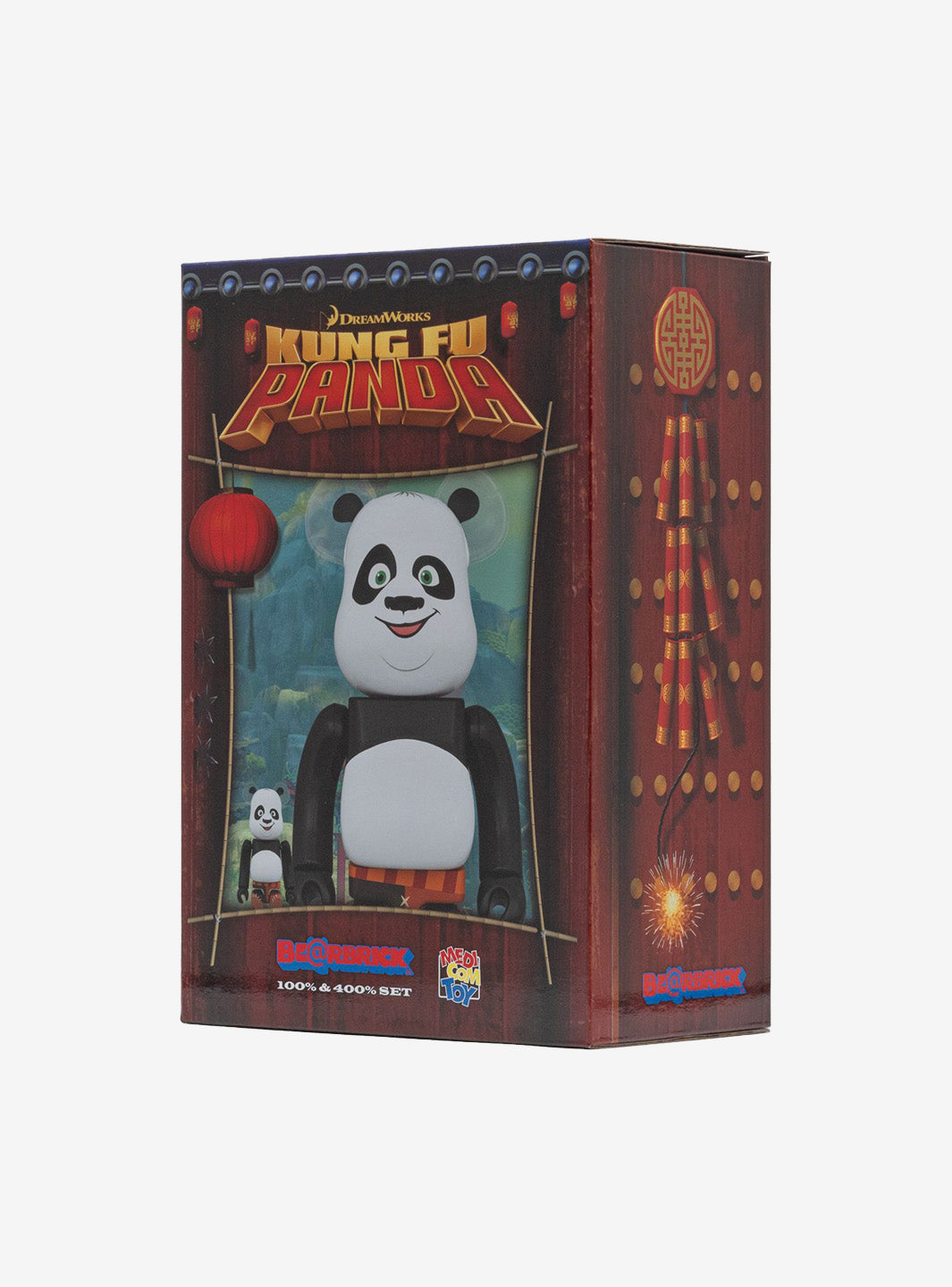 Bearbrick x Kung Fu Panda 100% & 400% Set | ResellZone