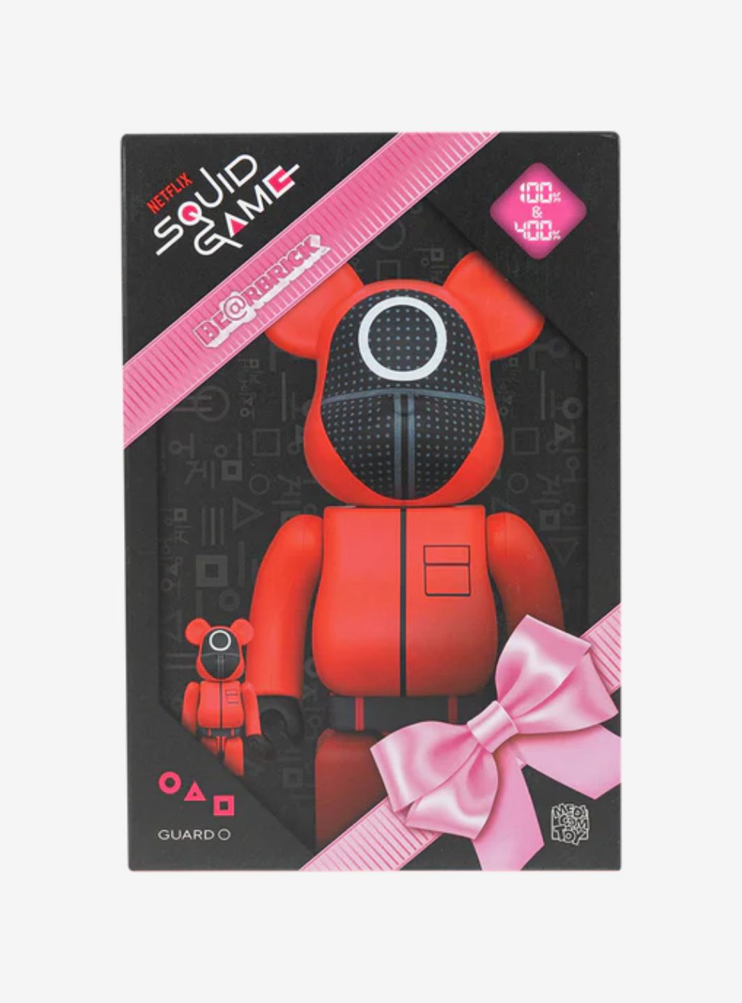 Bearbrick x Squid Game guard (Circle) 100% & 400% Set | ResellZone