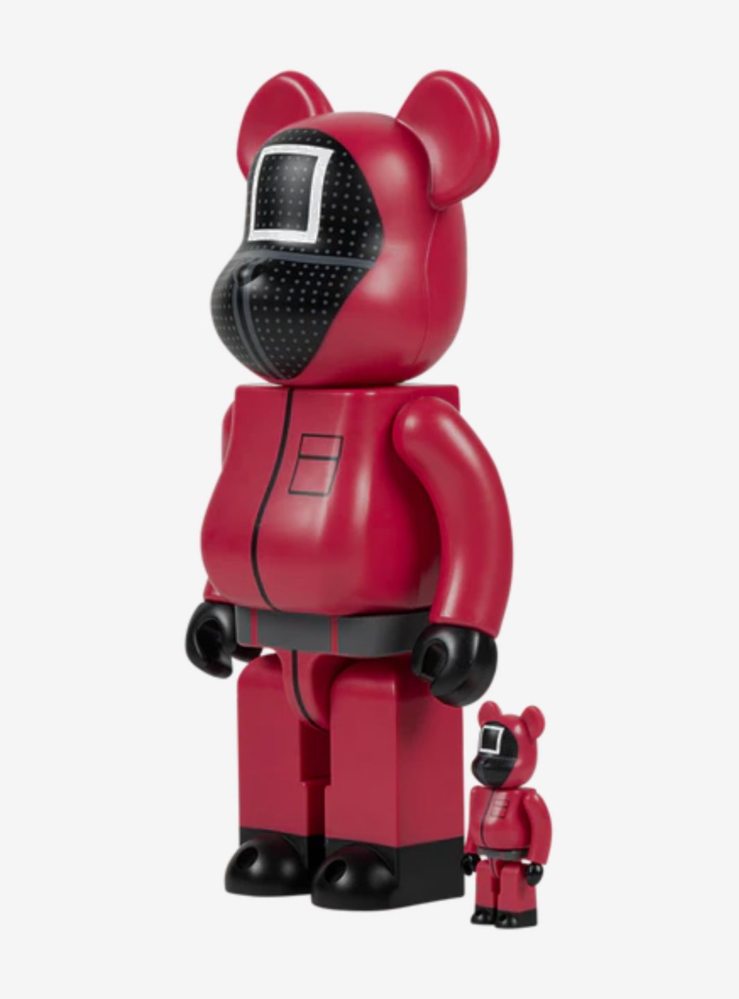 Bearbrick x Squid Game Guard (Square) 100% & 400% Set | ResellZone