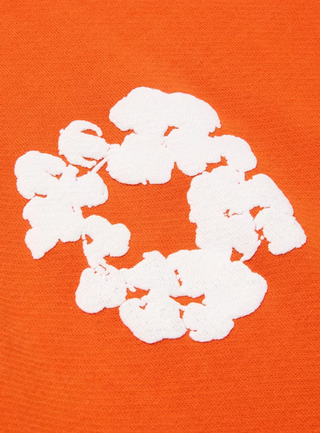 Denim Tears The Cotton Wreath Sweatshirt Orange | ResellZone