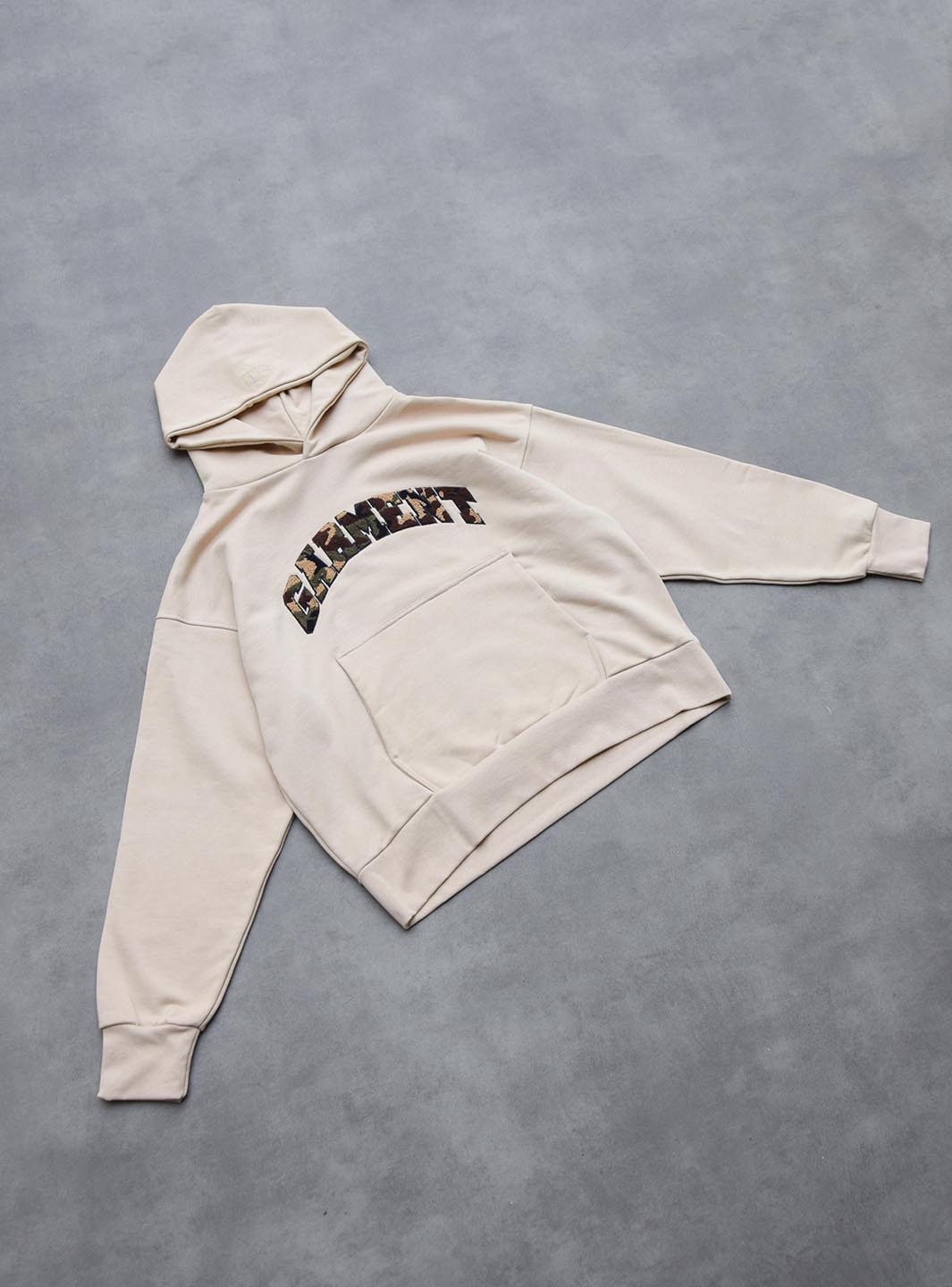 Garment Workshop Terry Stitch Hoodie Military Sand | ResellZone