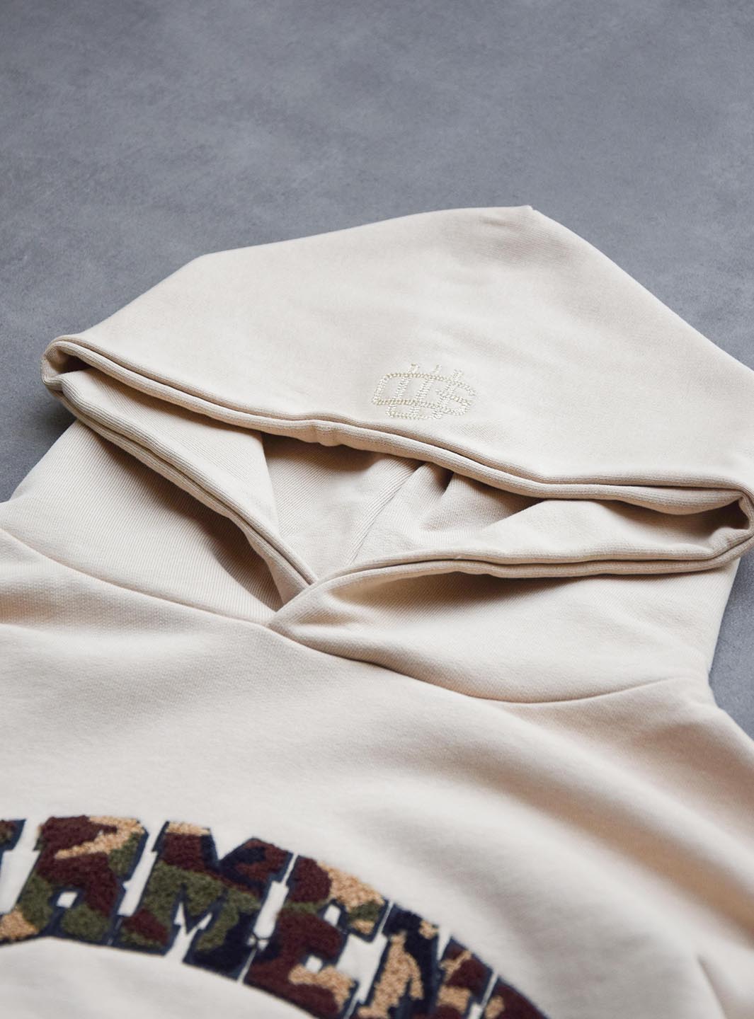 Garment Workshop Terry Stitch Hoodie Military Sand | ResellZone