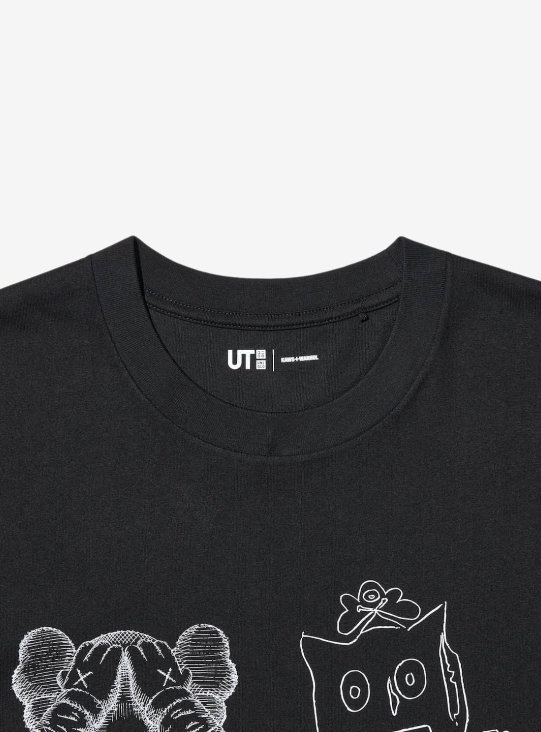 KAWS x Uniqlo Warhol UT Graphic 476351 T-Shirt Black | ResellZone