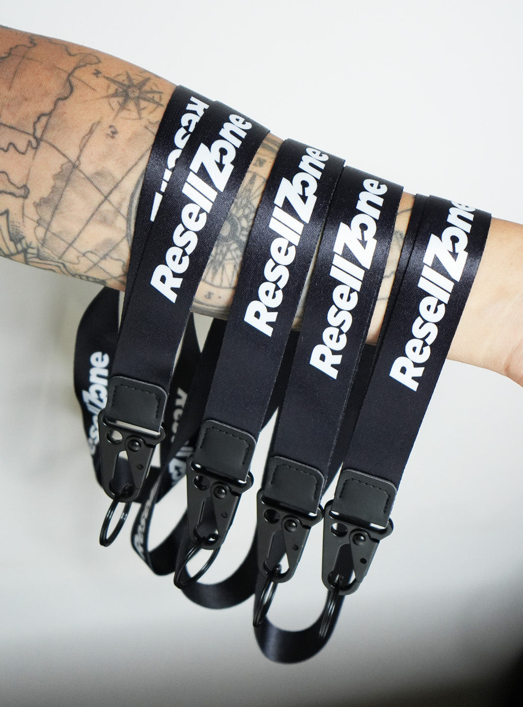 Lanyard Keychain Black | ResellZone