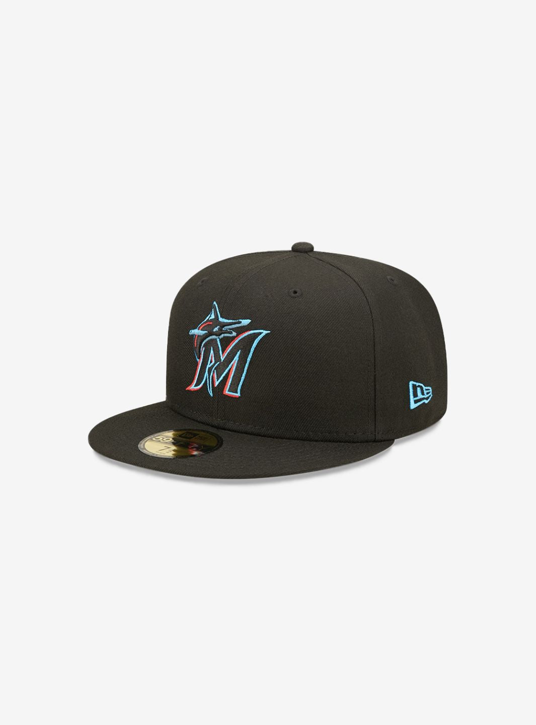 New Era Miami Marlins Authentic On Field Game Black 59FIFTY Fitted Cap | ResellZone