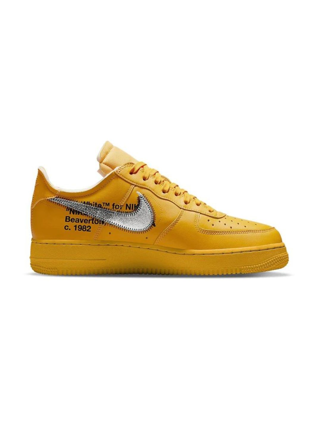 Nike Air Force 1 Low Off White ICA University Gold DD1876 700 ResellZone