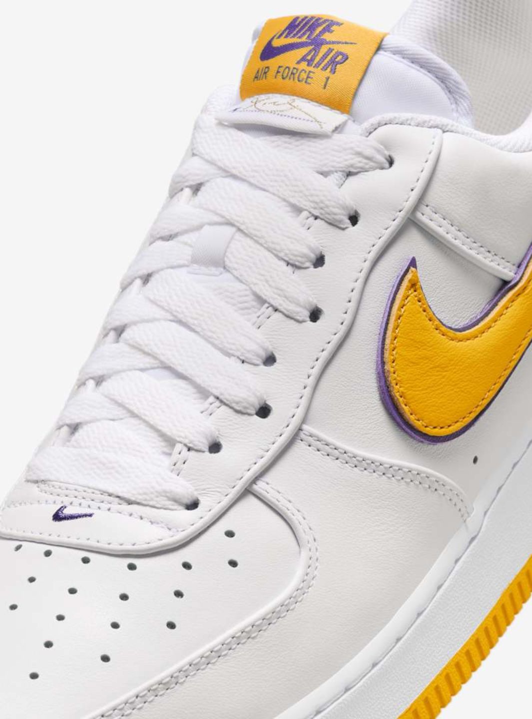 Nike Air Force 1 Low Retro QS Kobe Bryant Lakers Home - FZ1151-100 | ResellZone