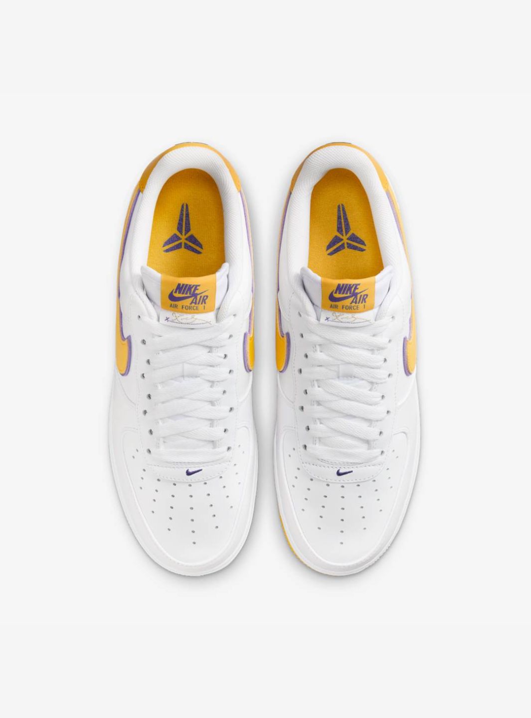 Nike Air Force 1 Low Retro QS Kobe Bryant Lakers Home - FZ1151-100 | ResellZone