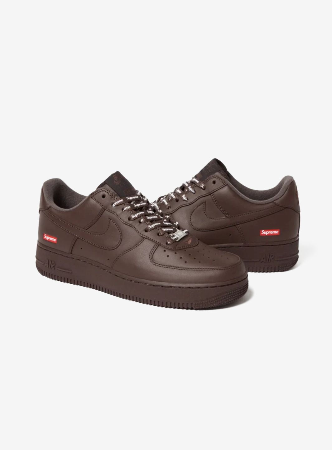 Nike Air Force 1 Low Supreme Baroque Brown - CU9225-200 | ResellZone