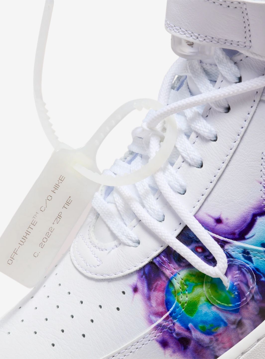 Nike Air Force 1 Mid Off White Graffiti White DR0500 100 ResellZone