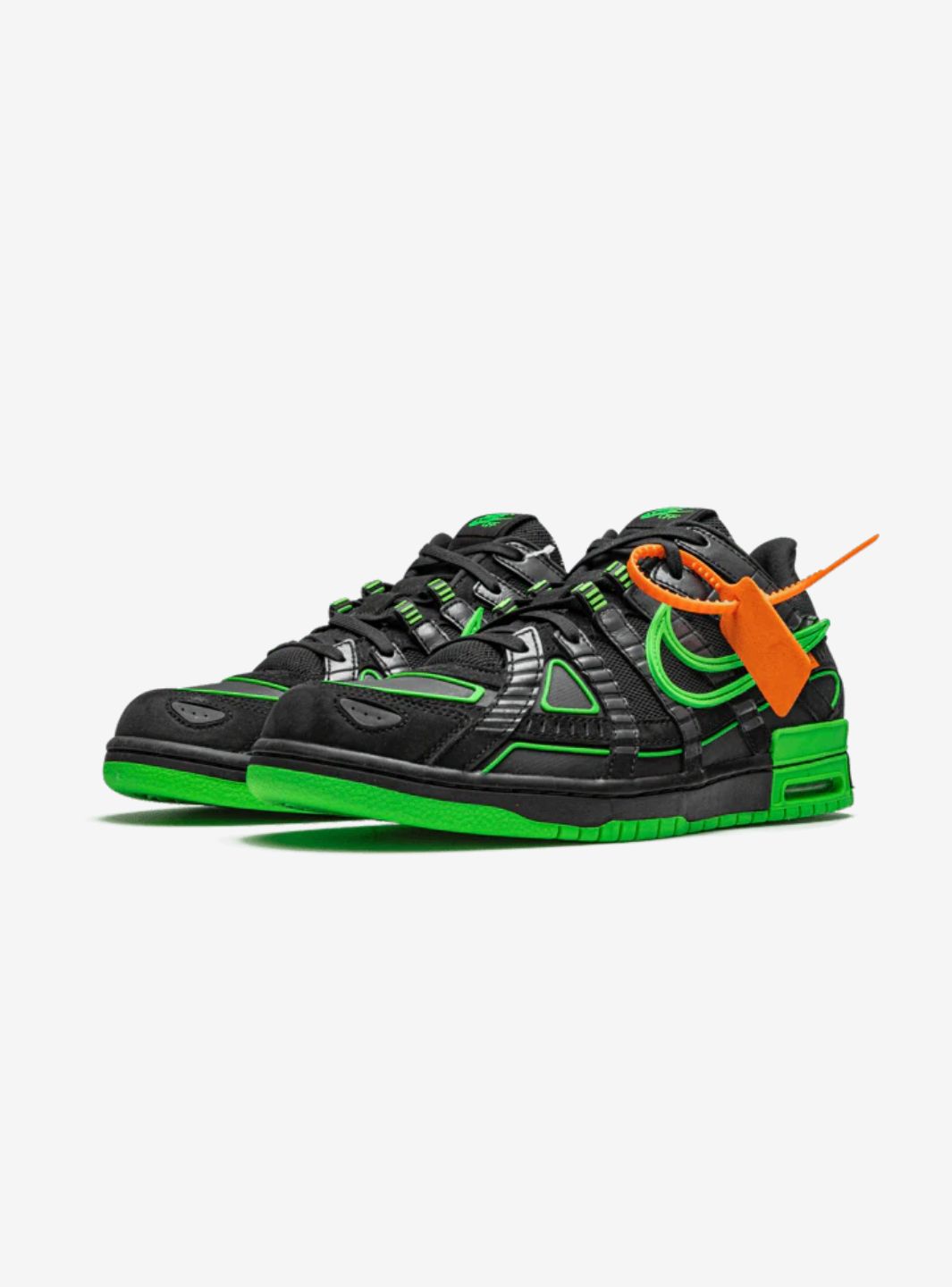 Nike Air Rubber Dunk Off-White Green Strike - CU6015-001 | ResellZone