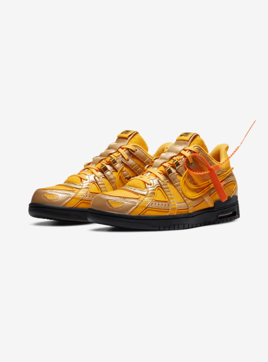 Nike Air Rubber Dunk Off-White University Gold - CU6015-700 | ResellZone