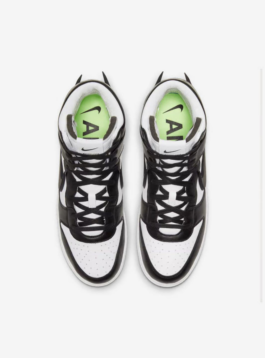 Nike Dunk High AMBUSH Black White - CU7544-001 | ResellZone