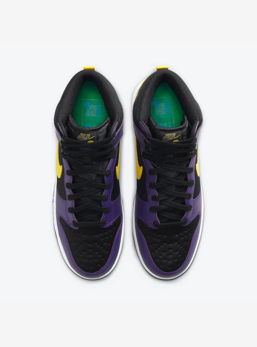 Nike Dunk High EMB Lakers - DH0642-001 | ResellZone