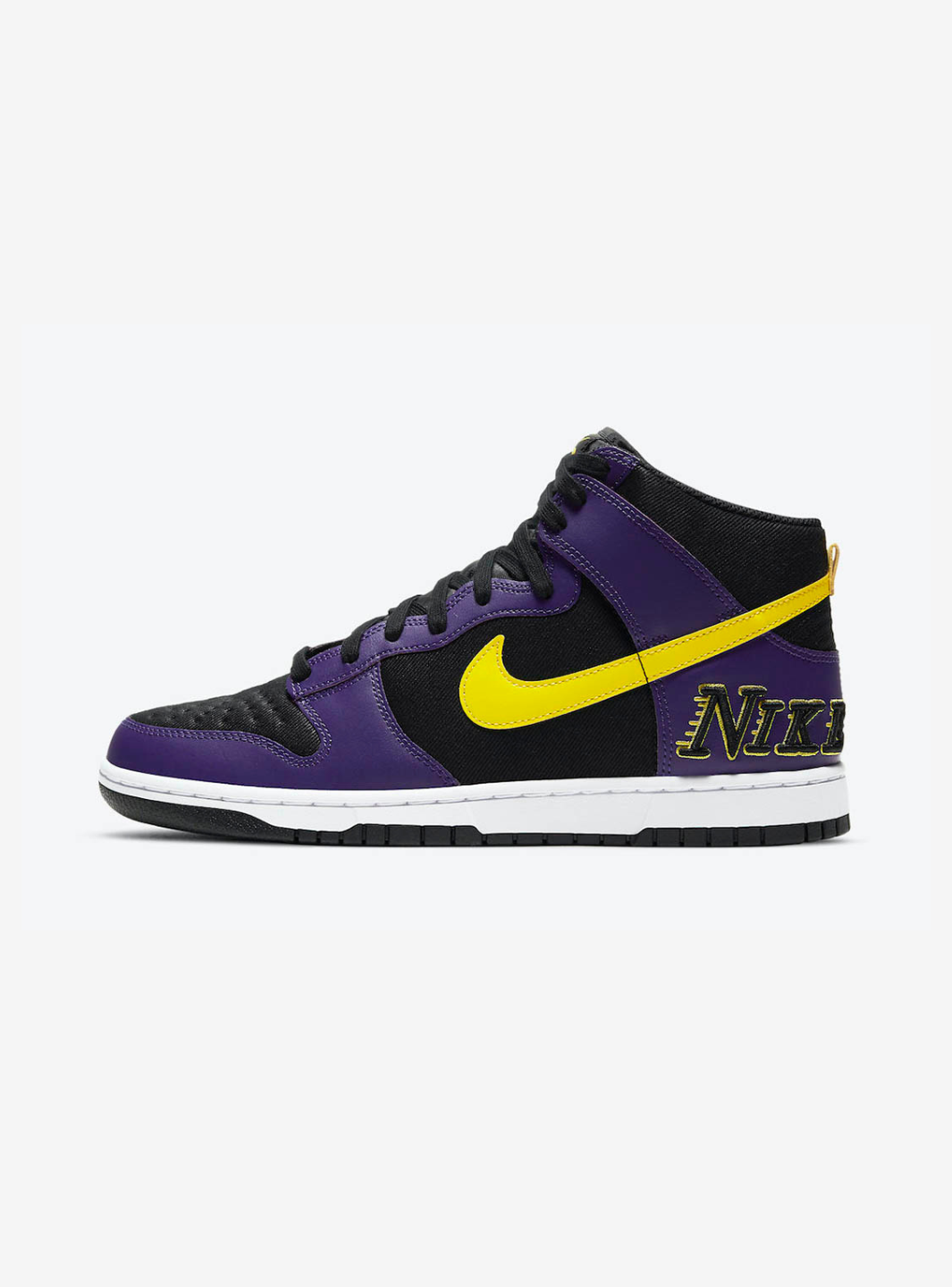 Nike Dunk High EMB Lakers - DH0642-001 | ResellZone