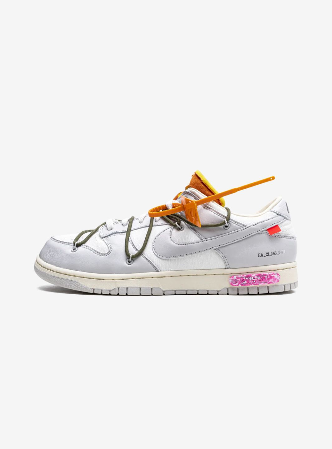 Nike Dunk Low Off-White Lot 22 - DM1602-124 | ResellZone