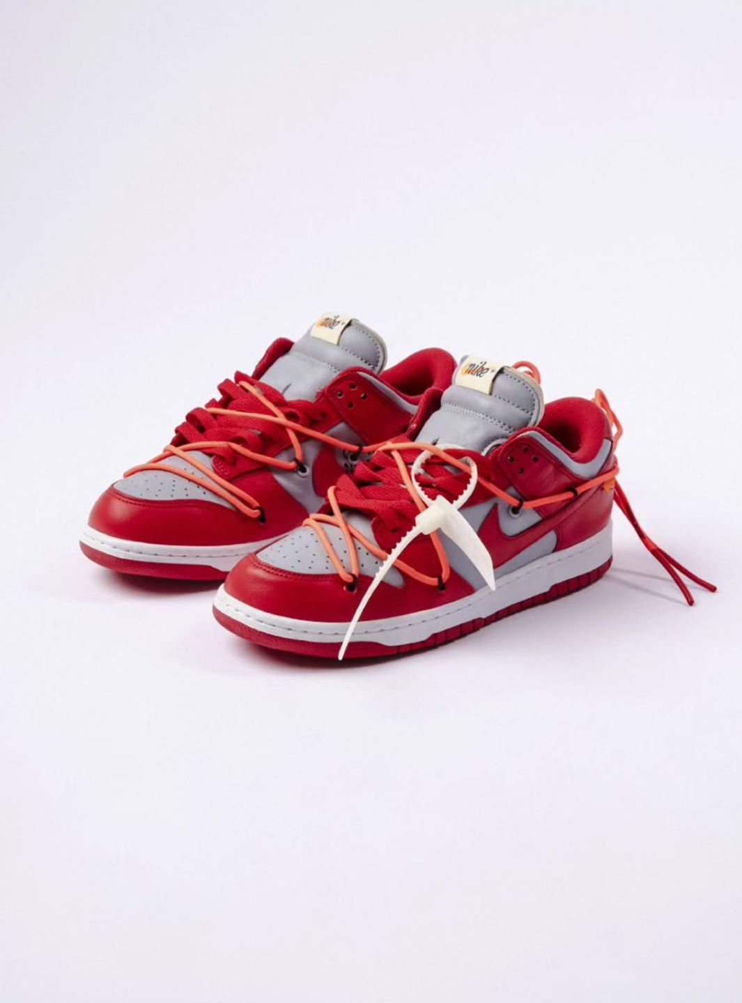 Nike Dunk Low Off-White University Red - CT0856-600 | ResellZone