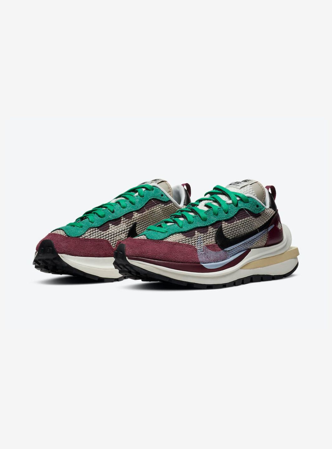 Nike Vaporwaffle Sacai Villain Red Neptune Green - DD3035-200 | ResellZone