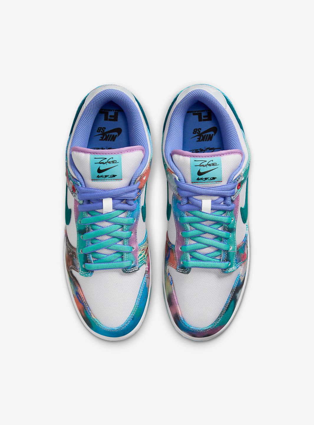 Nike SB Dunk Low Futura Laboratories Bleached Aqua