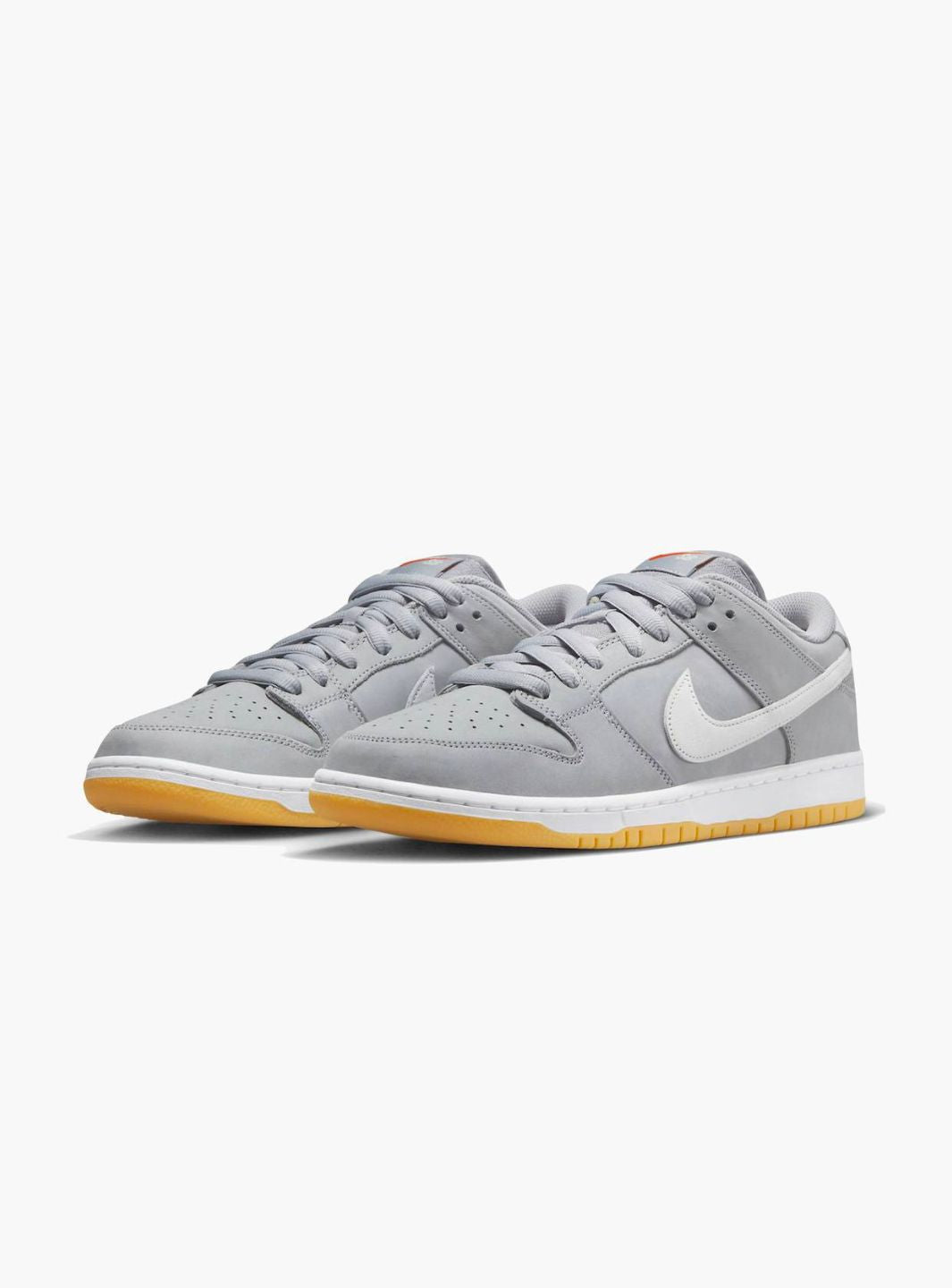 Nike SB Dunk Low Pro ISO Orange Label Wolf Grey Gum