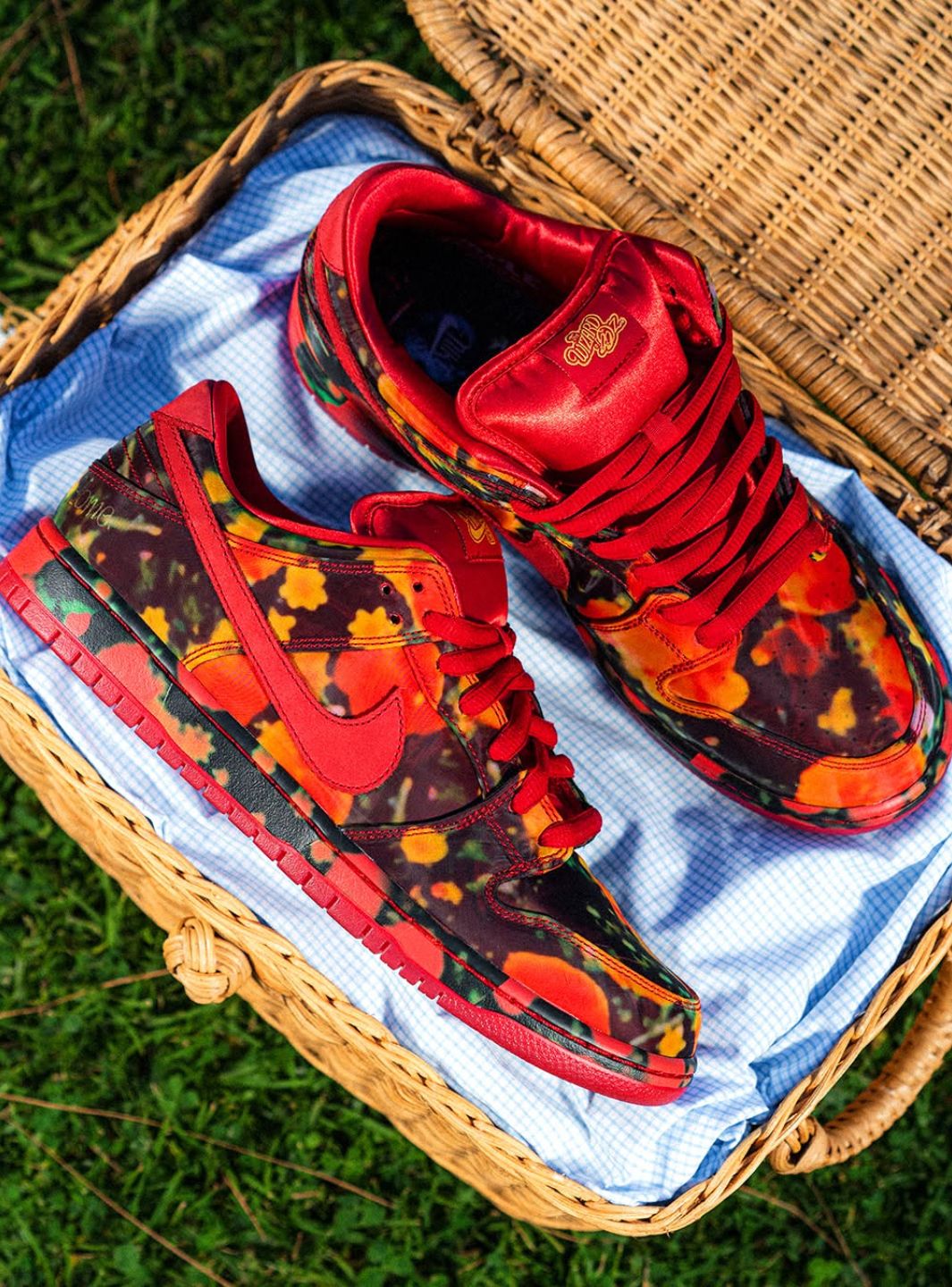 Nike SB Dunk Low The Wizard of Oz Poppy Field - FZ1291-600 | ResellZone