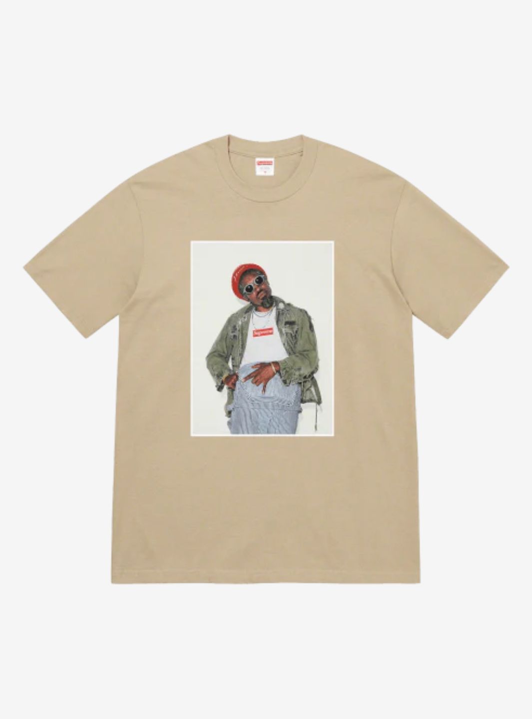 Supreme André 3000 T-Shirt Stone | ResellZone