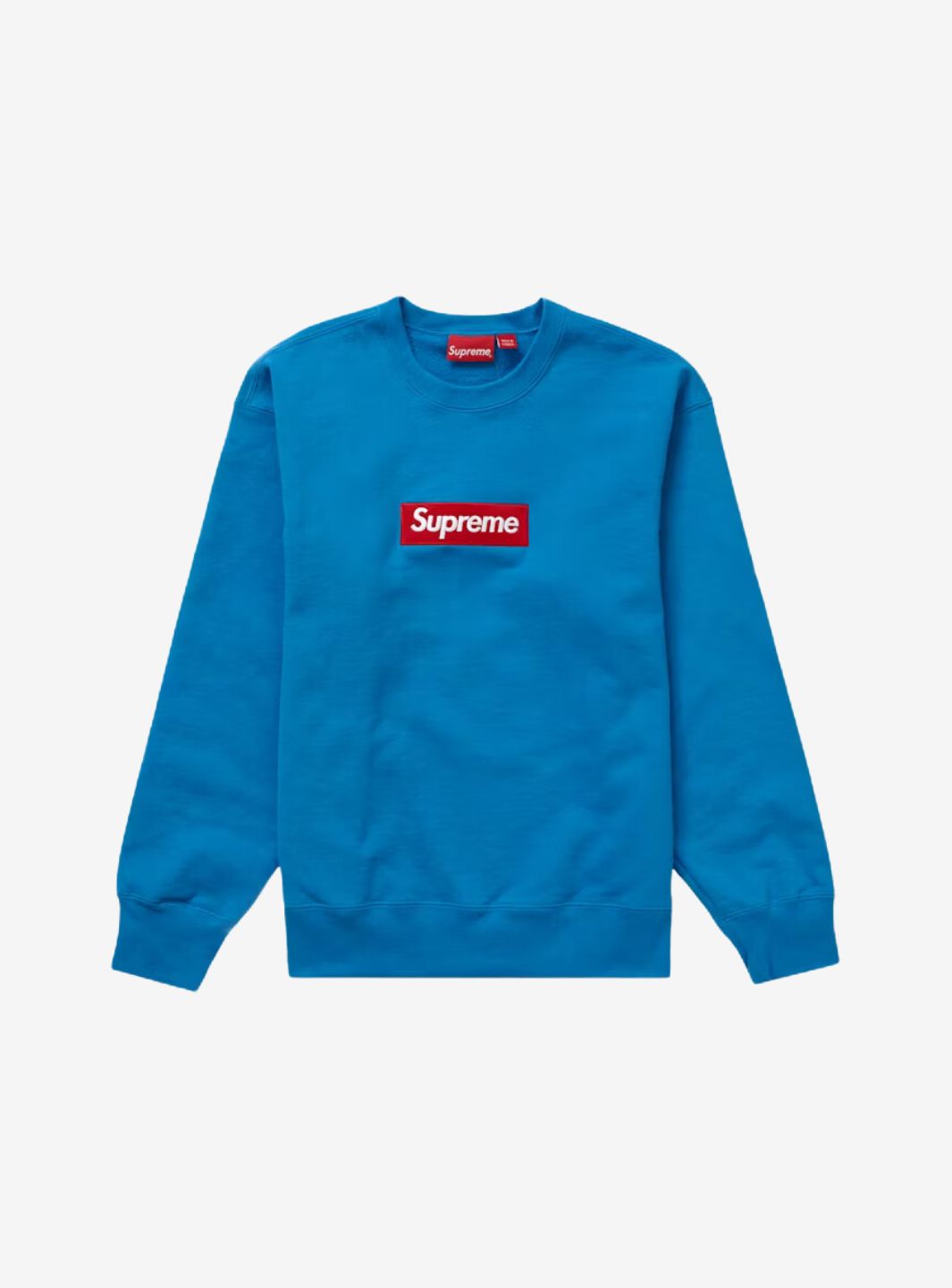 Supreme Box Logo Crewneck Blue (FW22) | ResellZone