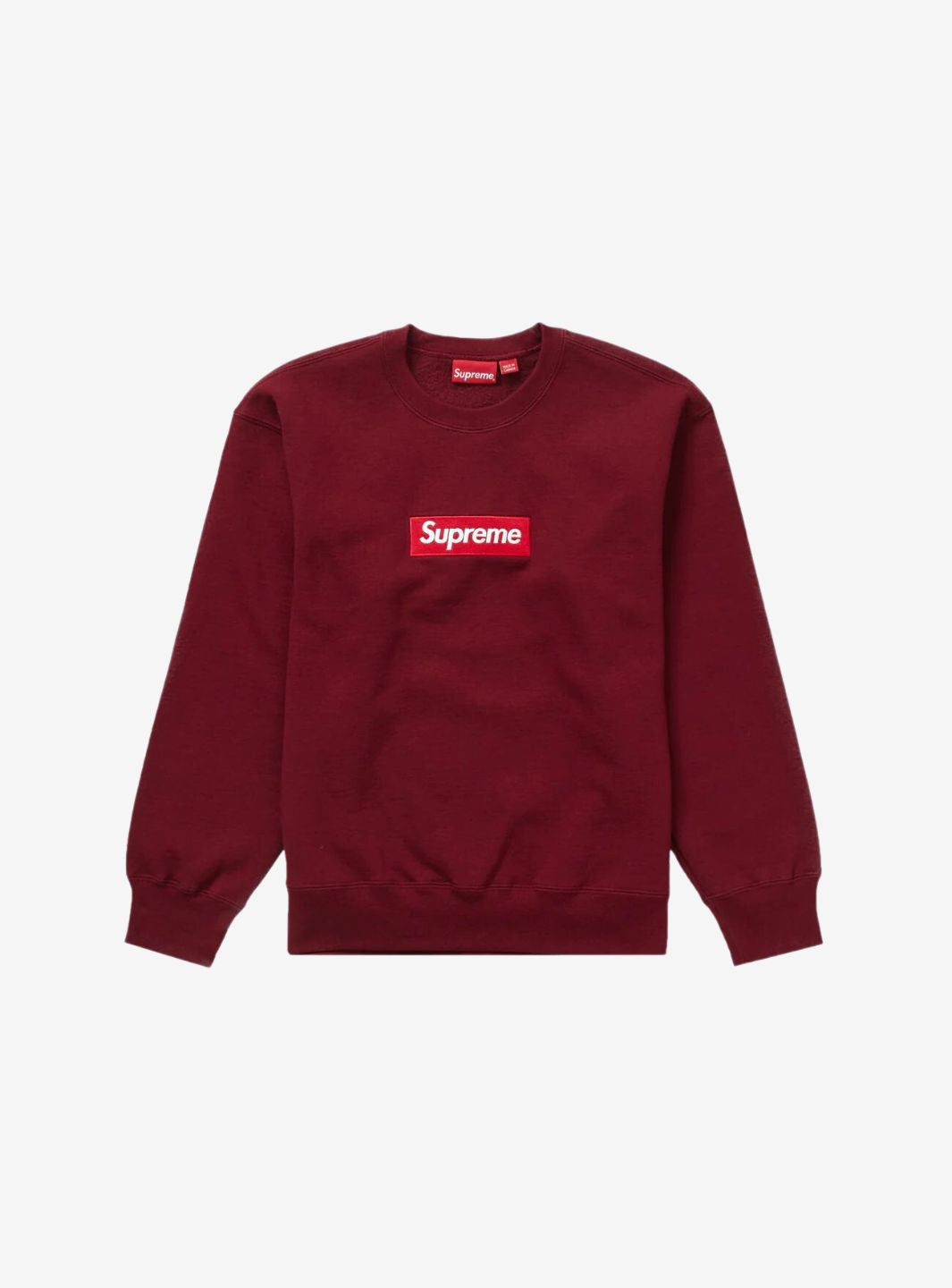 Supreme Box Logo Crewneck Cardinal Red (FW22) | ResellZone